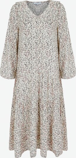 Aligne Robe 'Bree' en beige / gris chiné / rose / noir, Vue avec produit