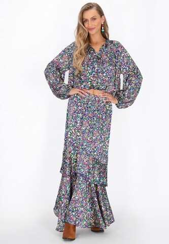 IZIA Blouse in Blauw