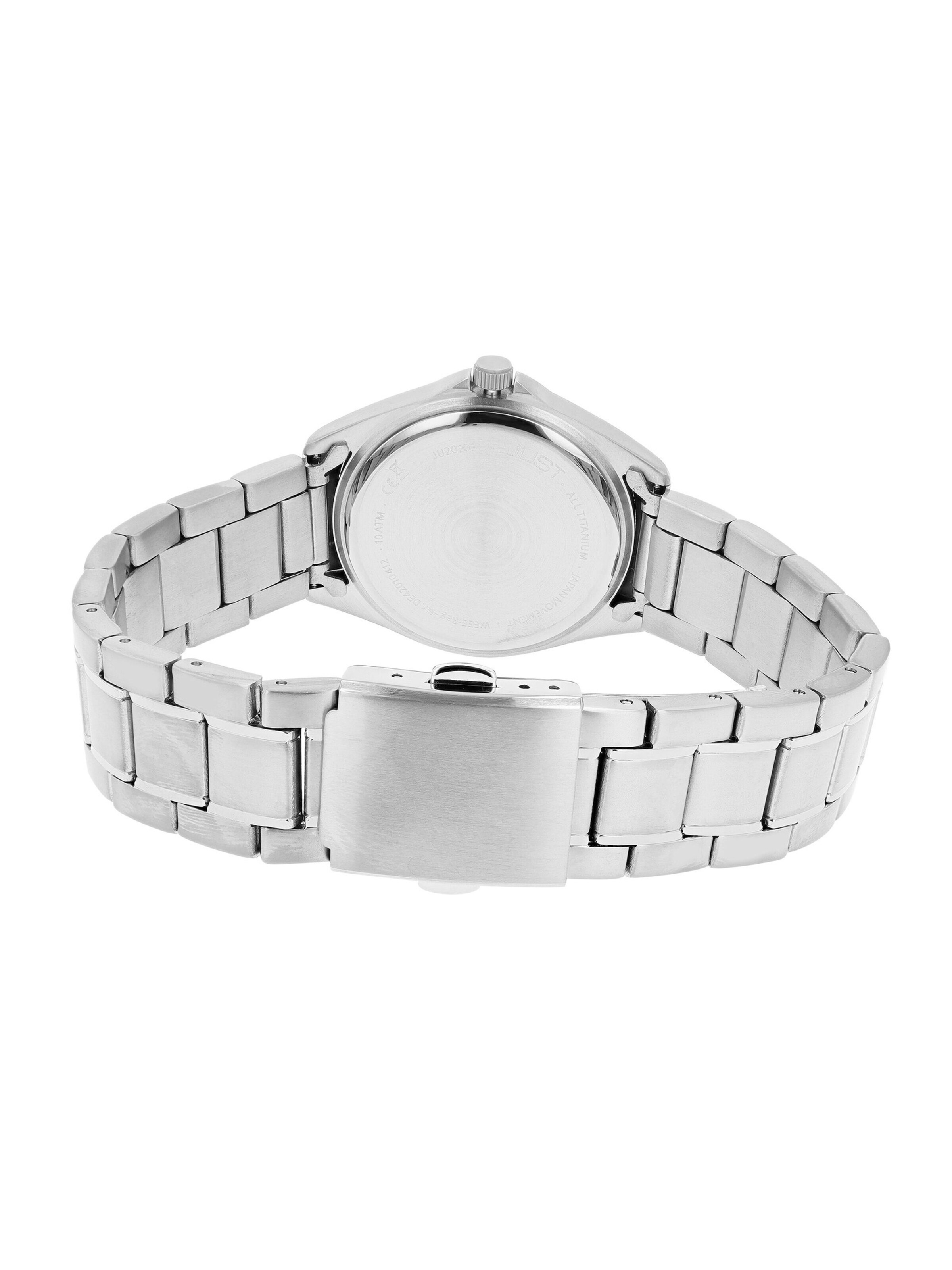 JUST Analog Watch 'Kaius, Datumsanzeige' in Grey