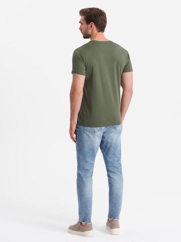 Ombre Shirt 'OM-TSBS-0146' in Green