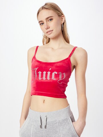 Juicy Couture White Label Topp 'RAIN' i rosa: framsida