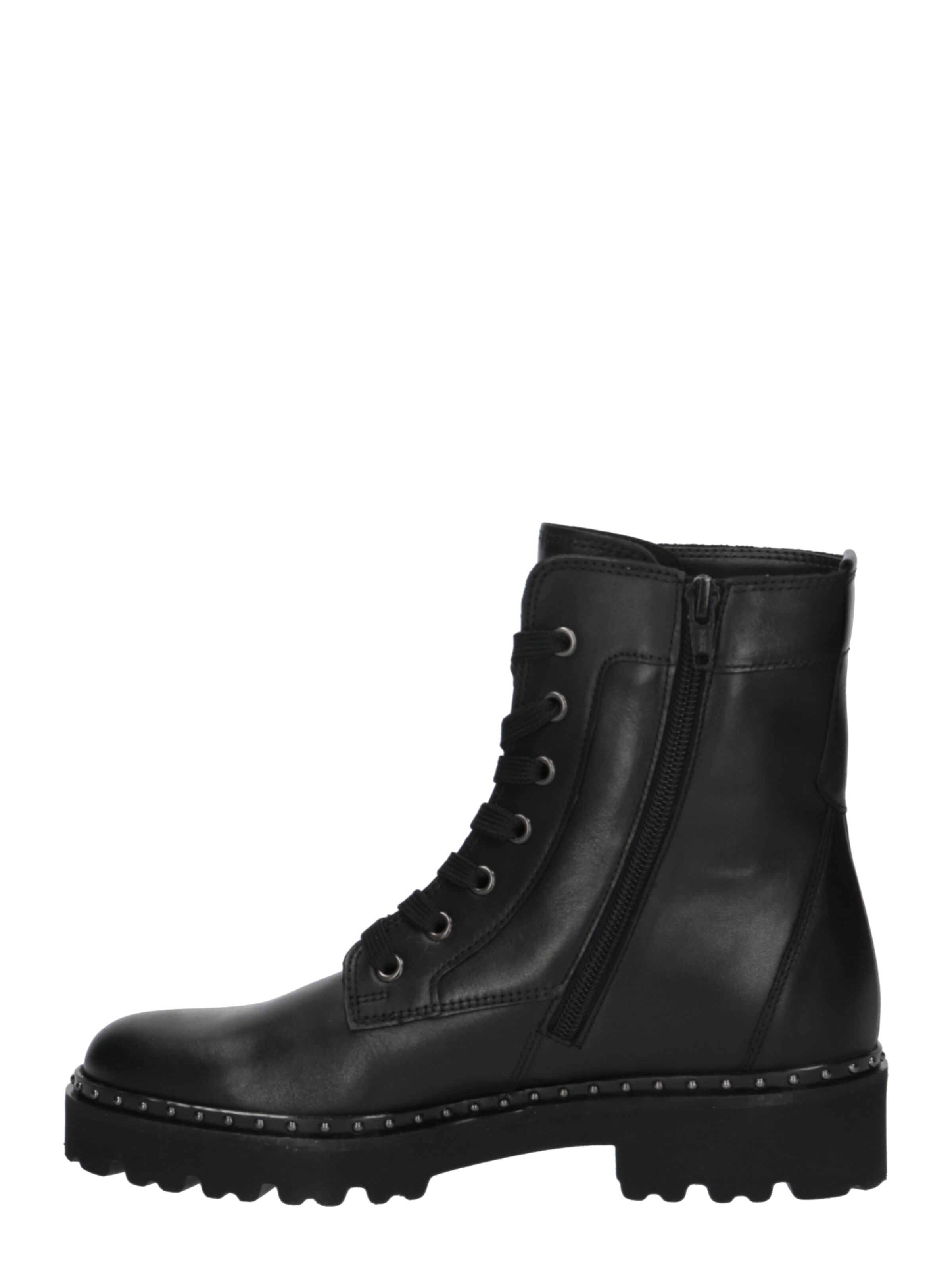 GABOR Schnürstiefelette in Schwarz