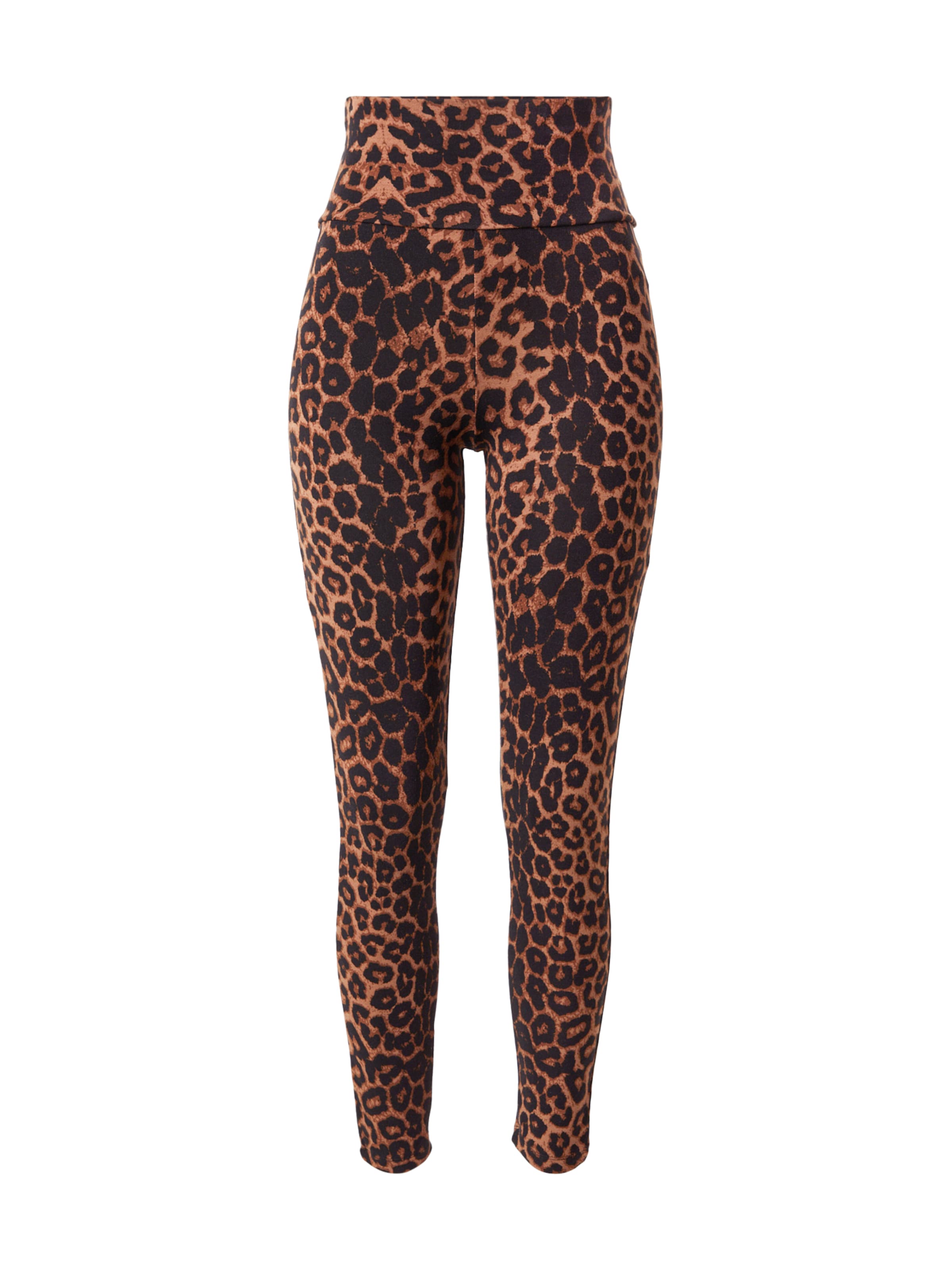 ABOUT YOU - Skinny Leggings 'Connie' en marrón: frente