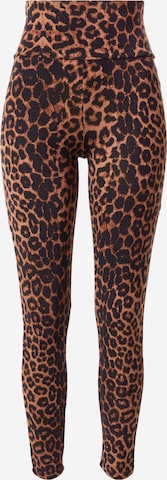 Leggings 'Connie' di ABOUT YOU in marrone: frontale