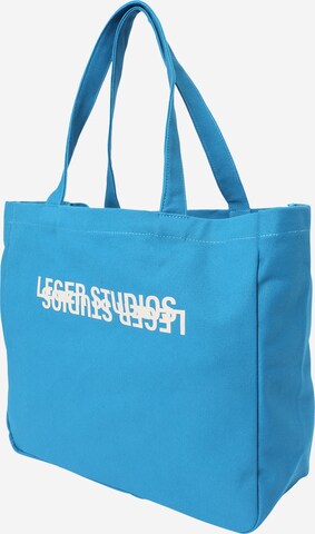 LeGer by Lena Gercke - Shopper 'Dalia' en azul: lado