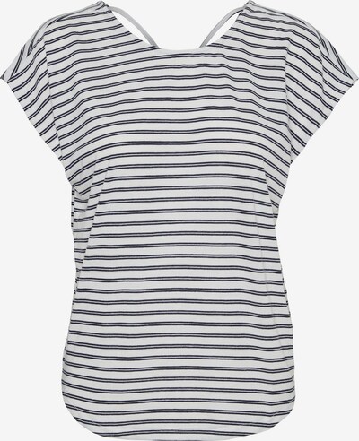 Tricou 'Alona' VERO MODA pe albastru închis / alb, Vizualizare produs