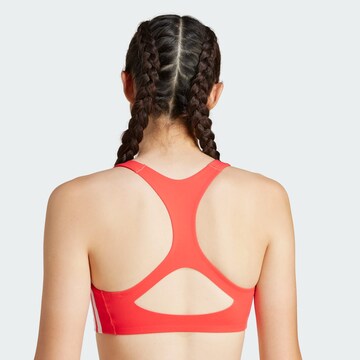 ADIDAS PERFORMANCE Bralette Sports bra 'Adizero' in Red