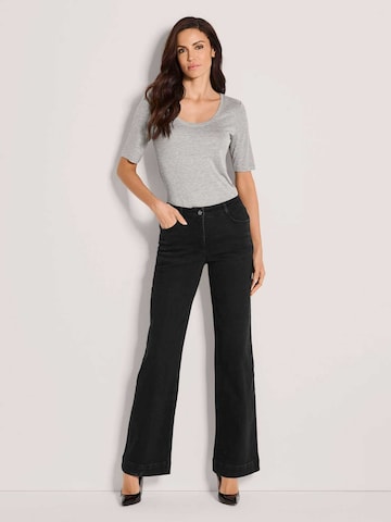 MADELEINE Wide leg Jeans in Black