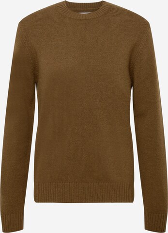 Samsøe Samsøe Sweater 'SYLLI' in Brown: front