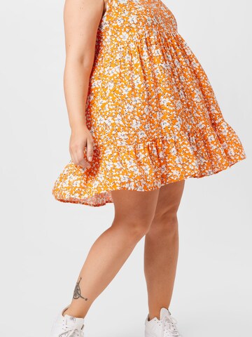 Trendyol Curve Dress in Orange