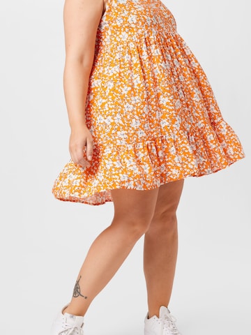 Trendyol Curve Dress in Orange