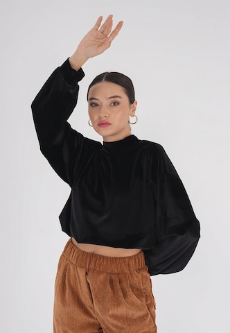 FRESHLIONS Bluse 'Remy' in Schwarz