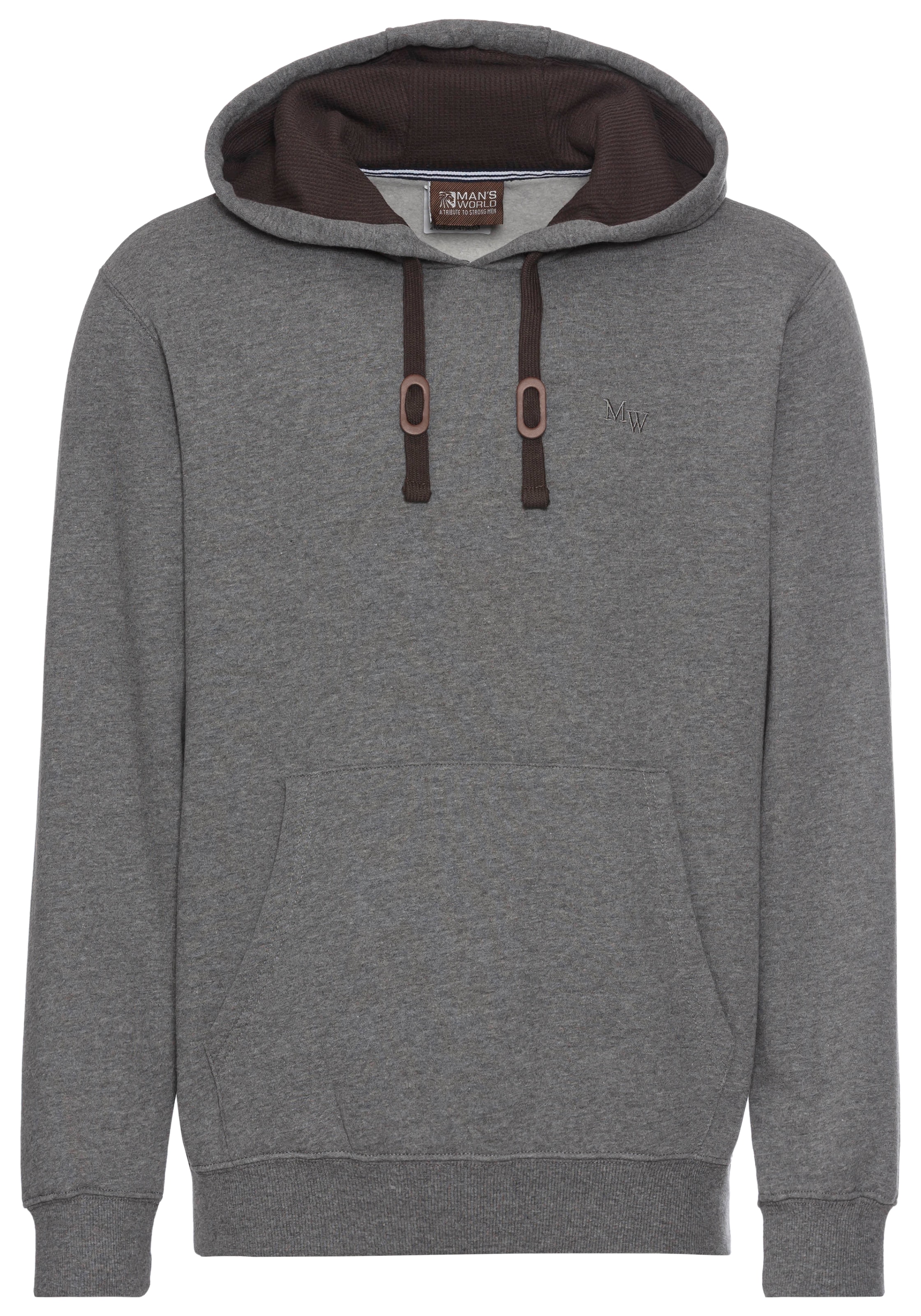 Man's World Sweatshirt in Grau: Vorderseite
