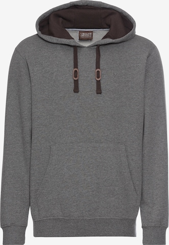 Man's World Sweatshirt in Grey: front