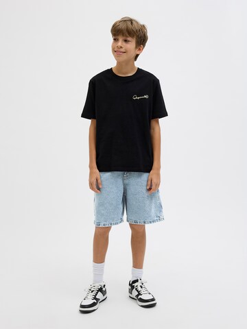 Jack & Jones Junior Свободный крой Джинсы 'JJITony JJCarpenter' в Синий
