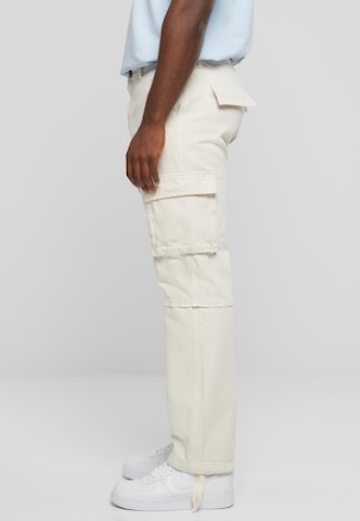 Loosefit Pantalon cargo DEF en blanc