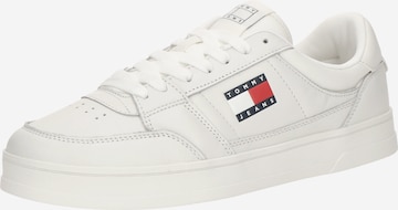 Baskets basses 'THE GREENWICH NEW ESS' Tommy Jeans en beige : devant