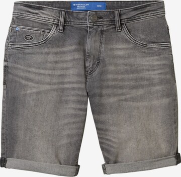 TOM TAILOR Slimfit Shorts 'Josh' in Grau: predná strana