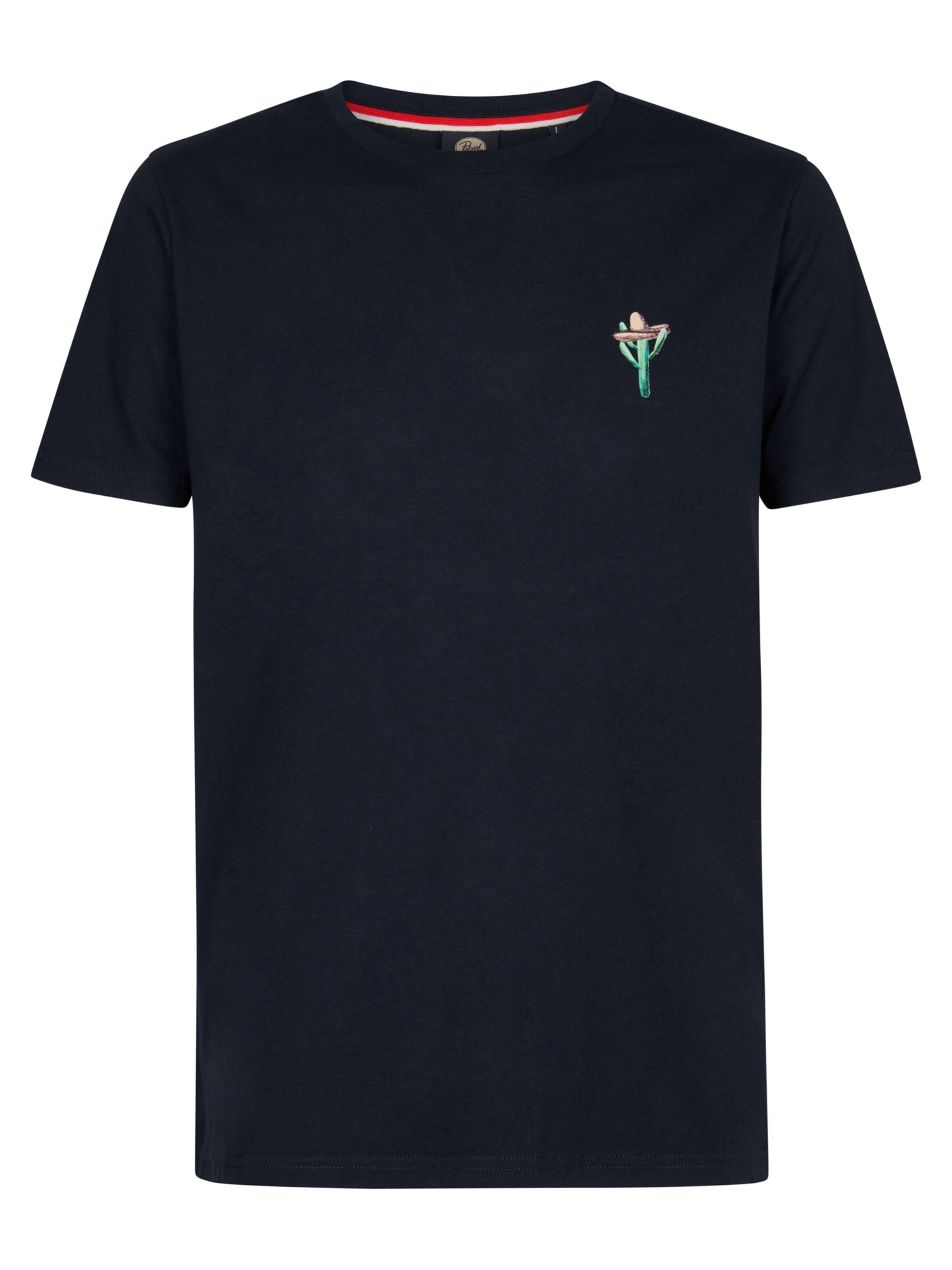 Petrol Industries T-shirt i blå: framsida