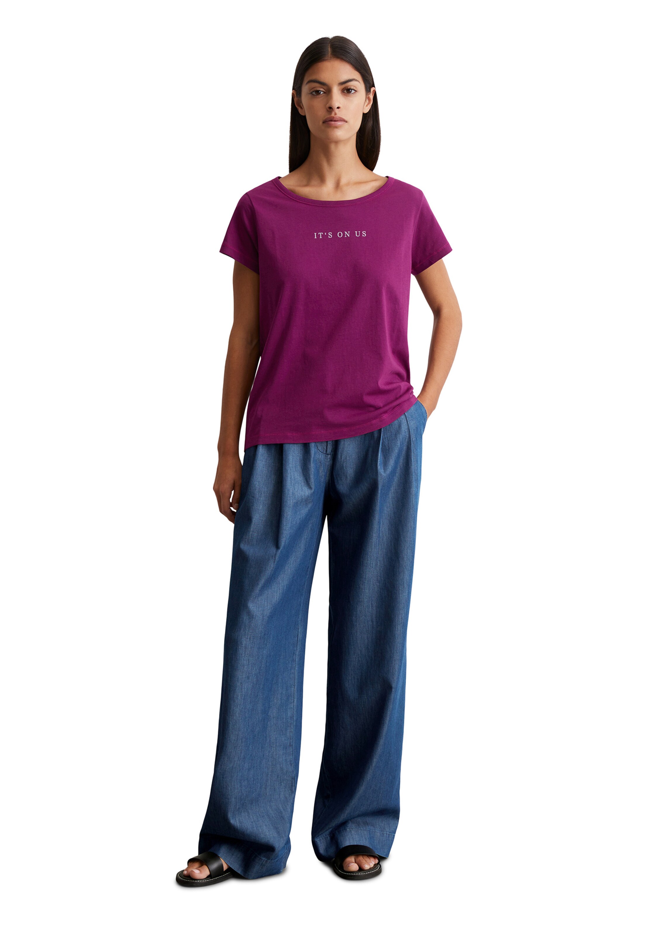 Marc O'Polo Shirt in Purple