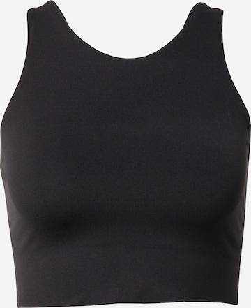 NIKE Sports Top in Black: front