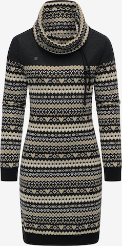 Ragwear Mekko 'Chlloe' värissä musta: etupuoli