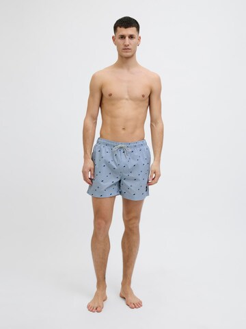 JACK & JONES Badeshorts 'JPSTMaui' in Blau
