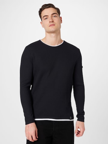 Key Largo Sweatshirt 'Stefano' in Blau: predná strana