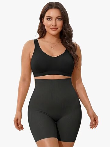 Pantalon modelant 'Corrigerende High Waist Short met Pads' Shapetape en noir : devant