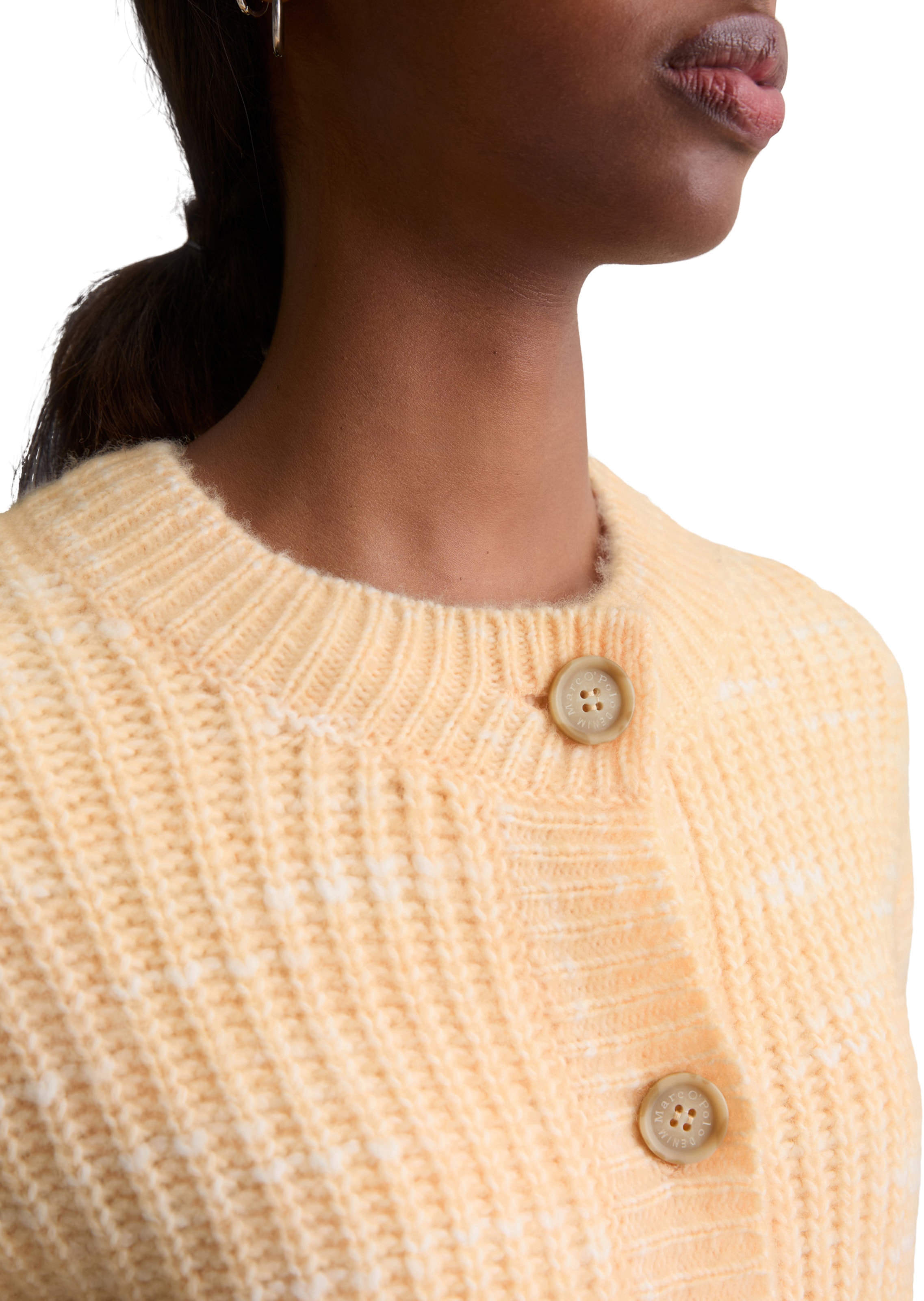 Marc O'Polo DENIM Gebreid vest in Oranje