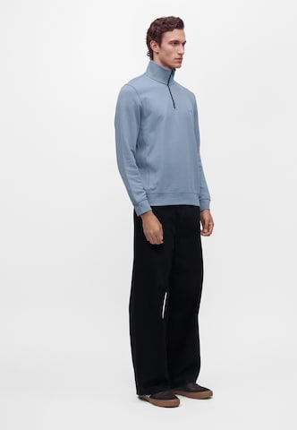 BOSS - Sweatshirt 'Zetrust' em azul