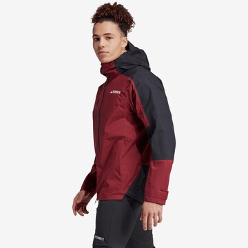 Giacca per outdoor 'Xploric' di ADIDAS TERREX in rosso