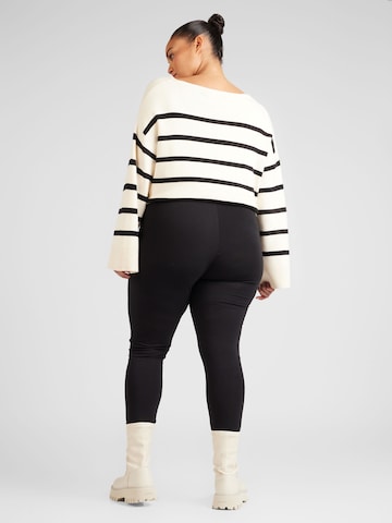 Regular Leggings 'Lewe' ABOUT YOU Curvy en noir