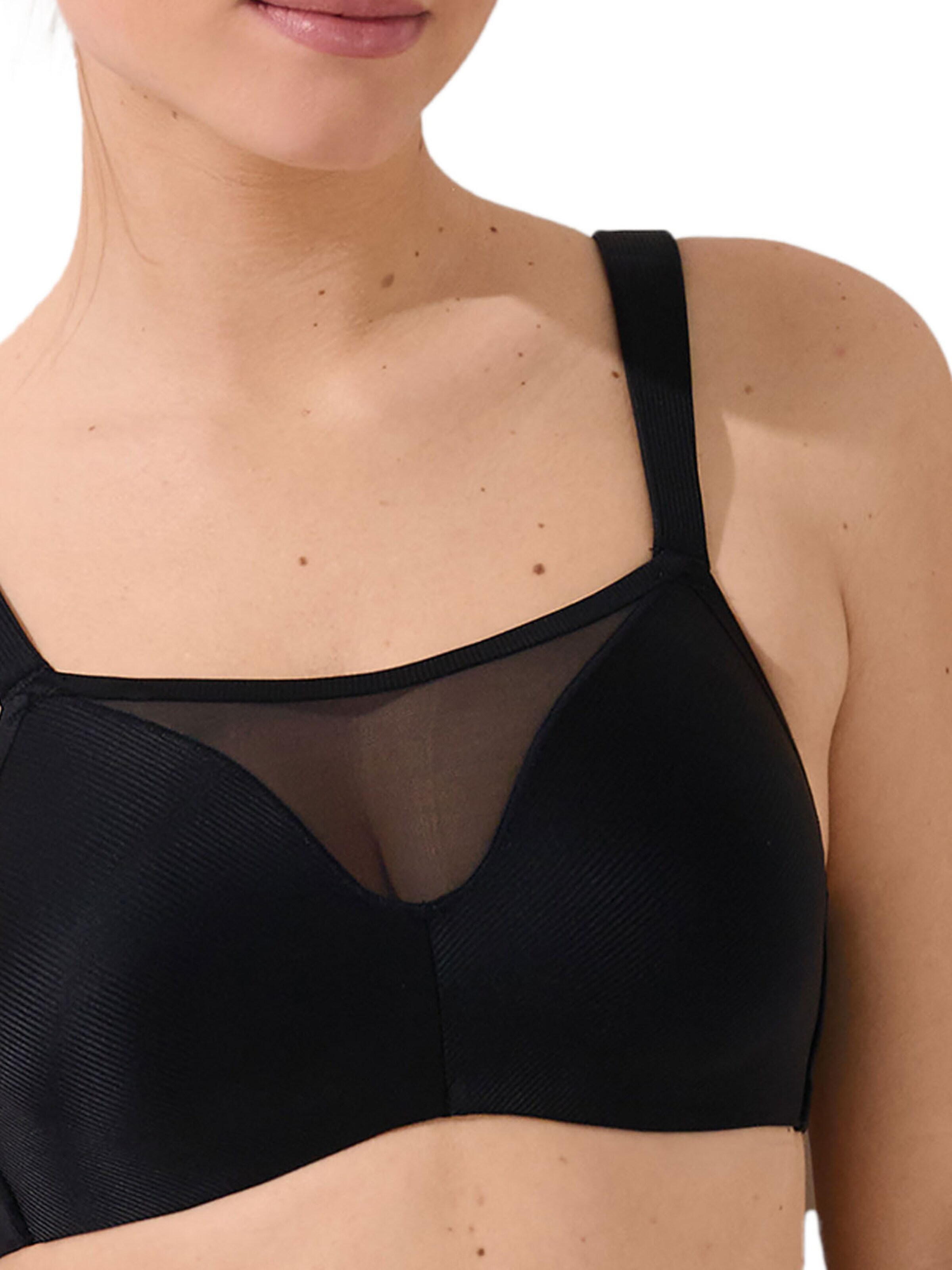 Lisca Bralette Bra 'Lifestyle' in Black