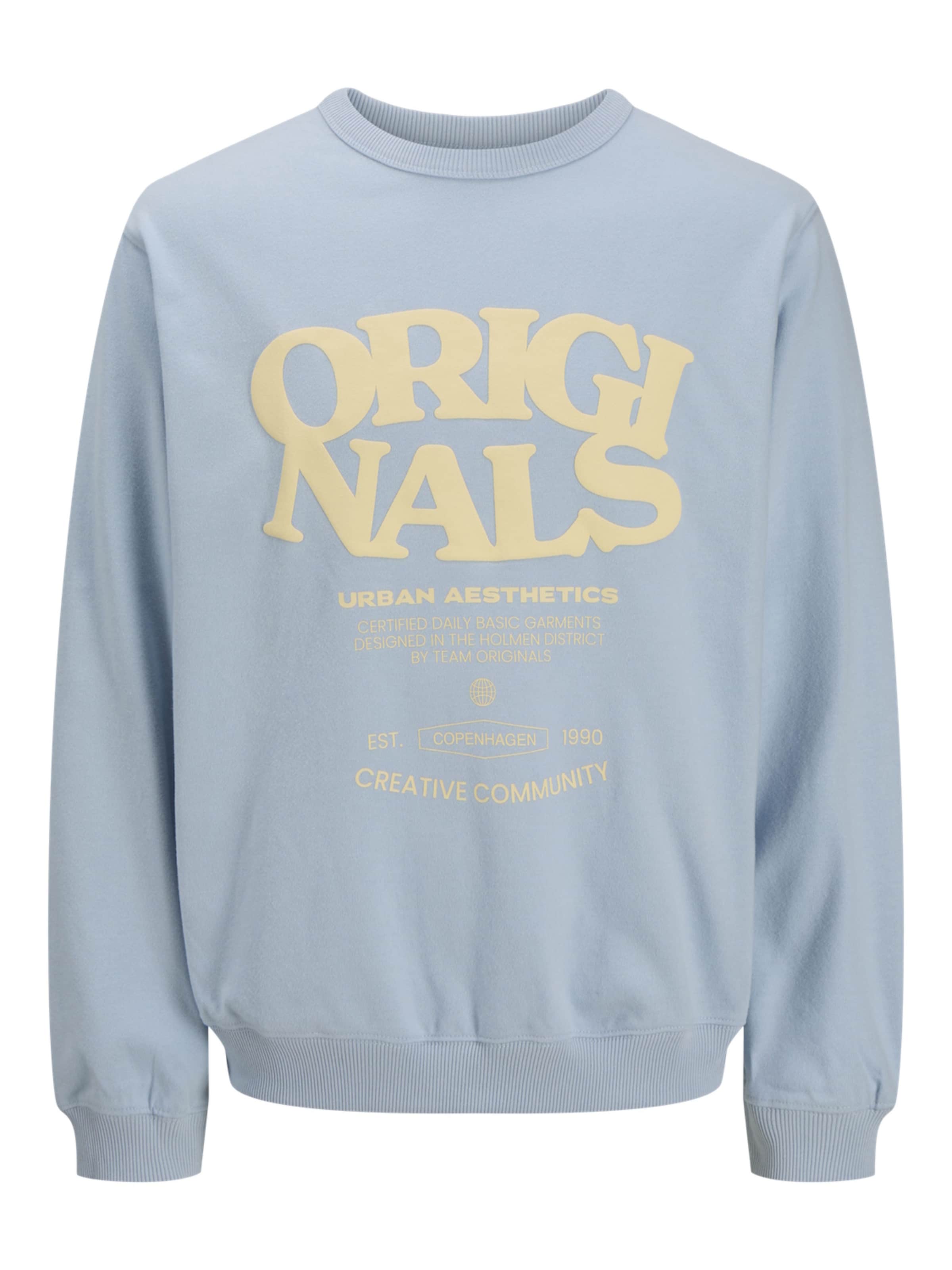 Jack & Jones Junior Sweatshirt i blå: forside
