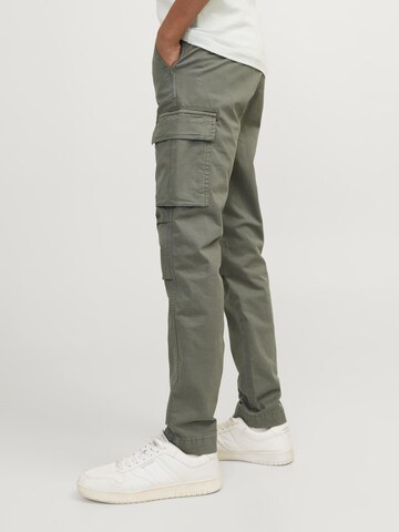 Jack & Jones Junior Regular Broek 'Ace Tucker' in Groen