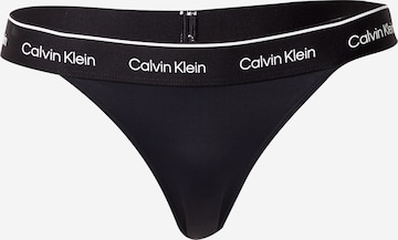 Calvin Klein Swimwear Bikini bottom in Black: front