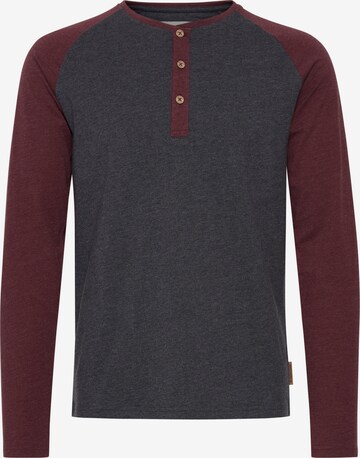 INDICODE JEANS Shirt 'Winston' in Grijs: voorkant