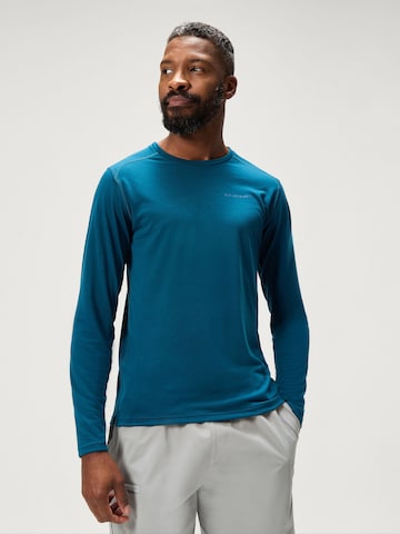 T-Shirt fonctionnel 'Loop' ENDURA en bleu : devant