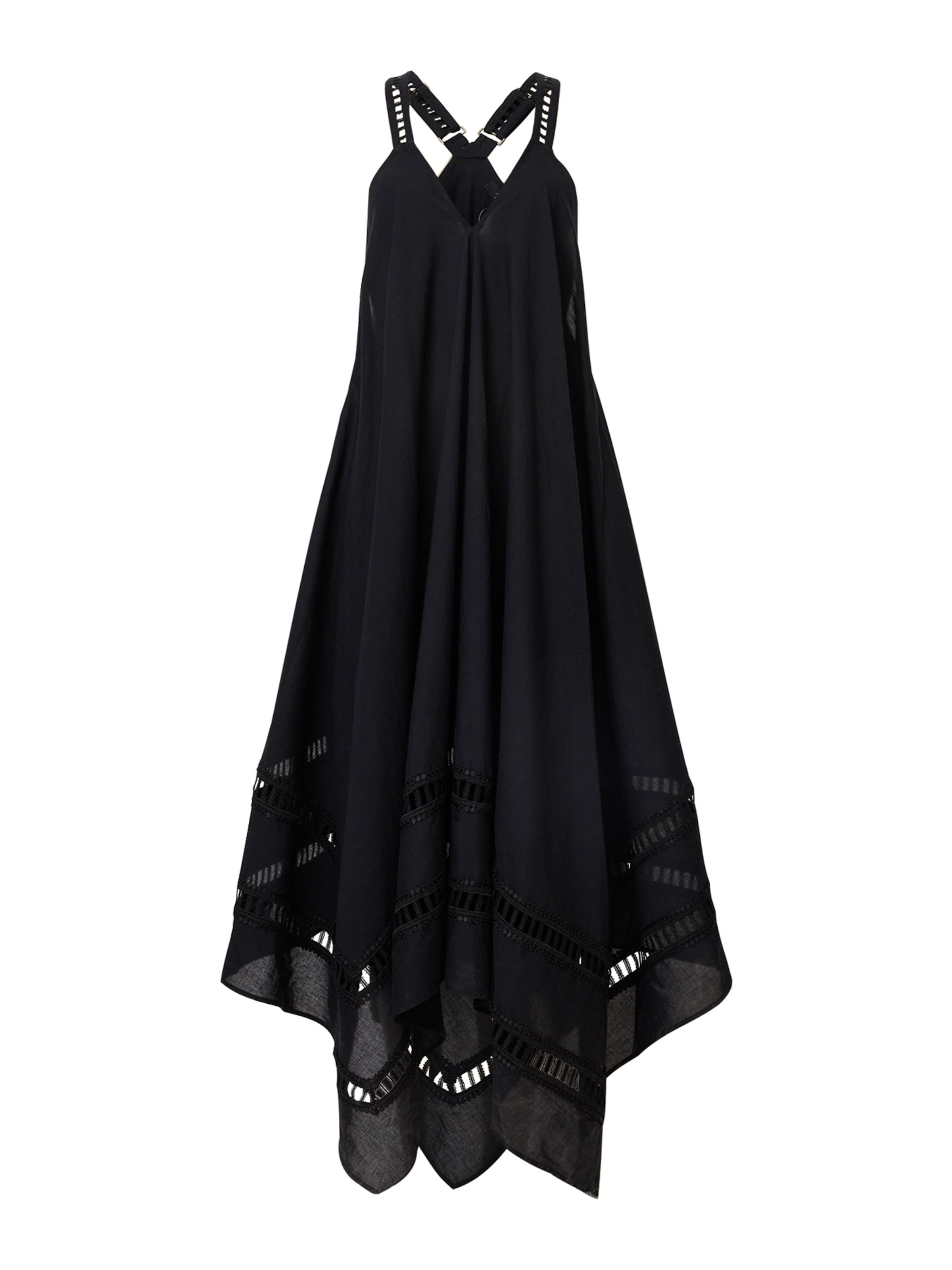 AllSaints Letné šaty 'LIL' - Čierna: predná strana