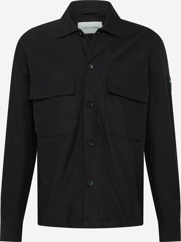 Calvin Klein Between-Season Jacket in Black: front