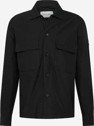 Calvin Klein - Chaqueta de entretiempo en negro: frente