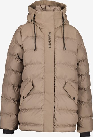 Veste outdoor 'FILIPPA' Didriksons en marron : devant