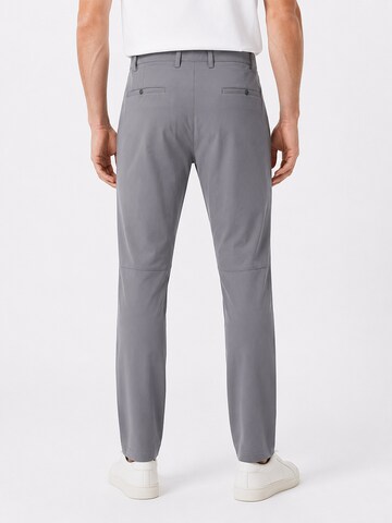 ALLTHEMEN Regular Traditional Pants 'Feder' in Grey