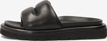 Kazar Studio Mules in Black: front