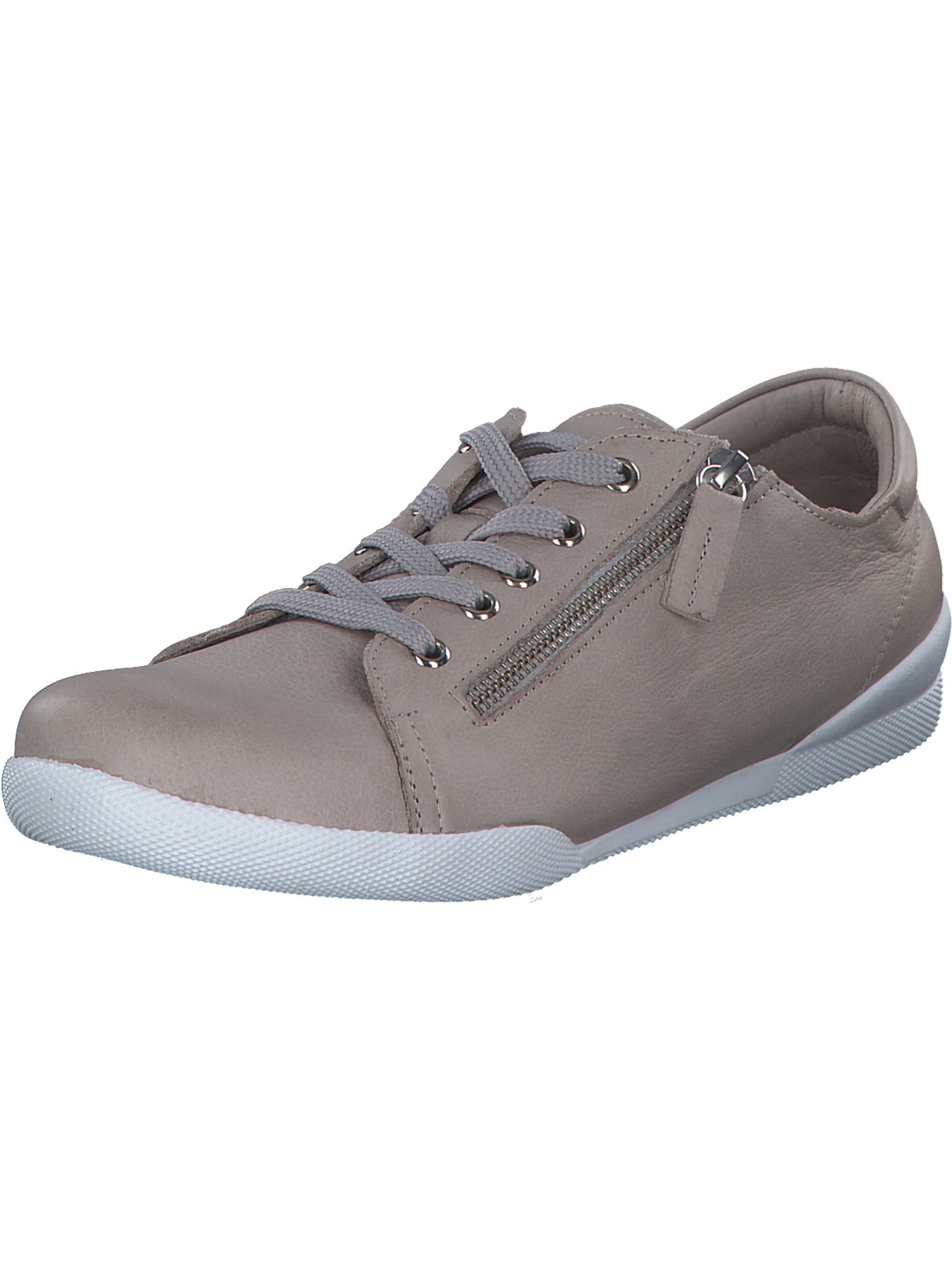 Esgano Schnürschuh in Grau: Vorderseite