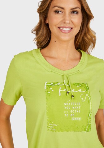 T-shirt Navigazione en vert