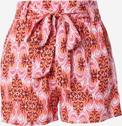 ONLY Housut 'ONLNOVA' värissä oranssi / roosa / valkoinen, Tuotenäkymä