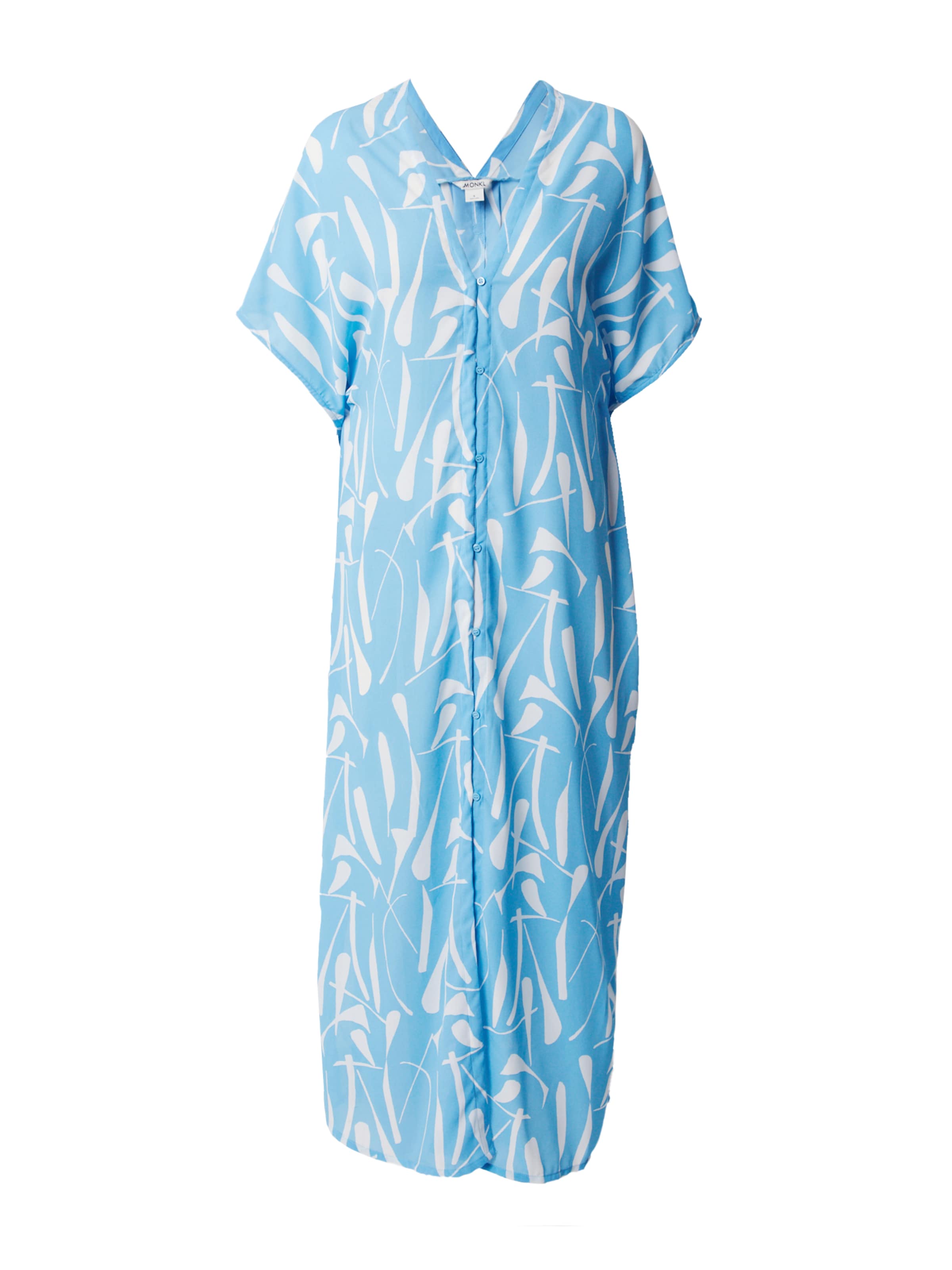 Monki Dress in Light blue / White, Item view
