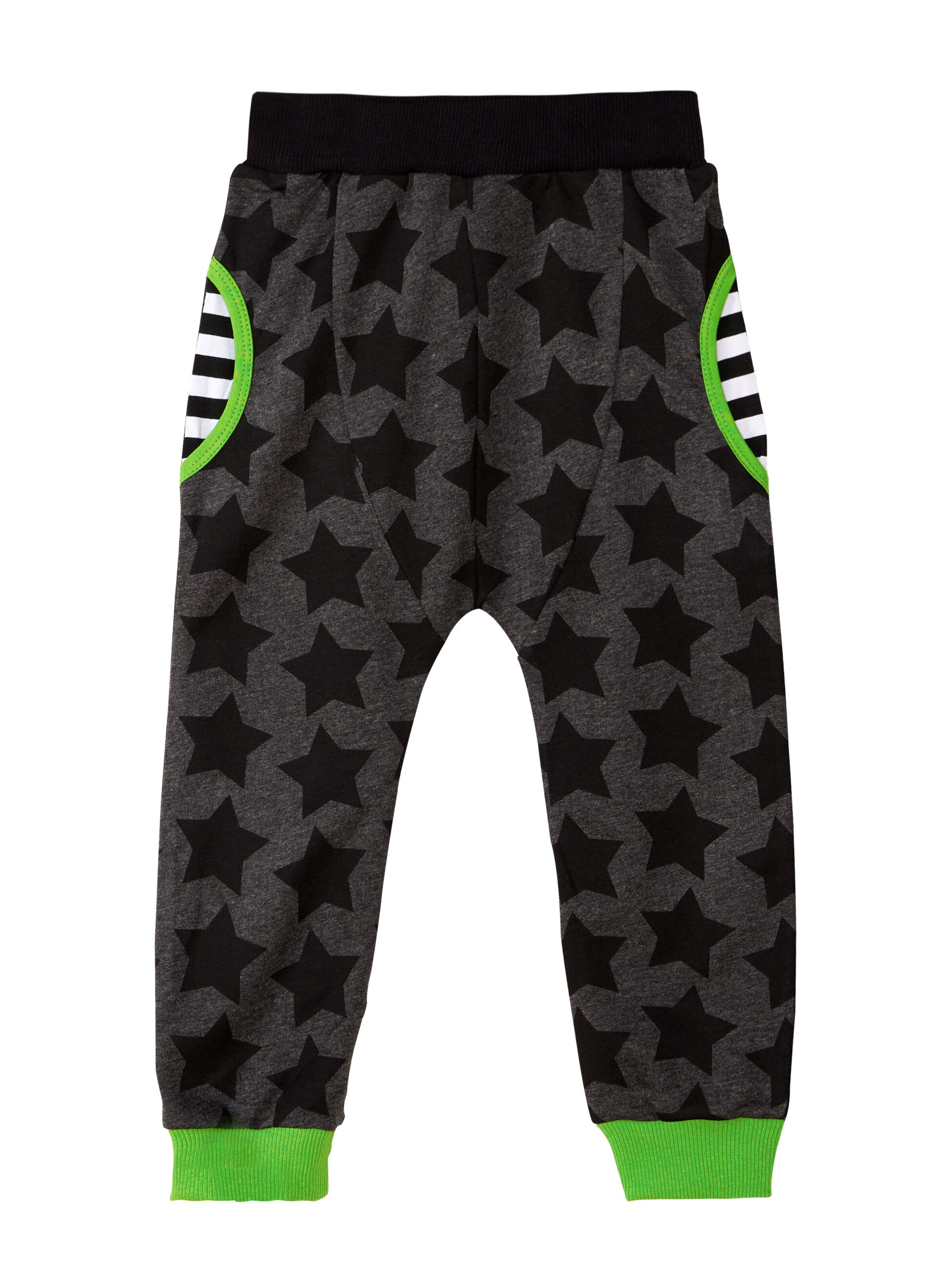 Survêtement 'Stripes' Denokids en noir